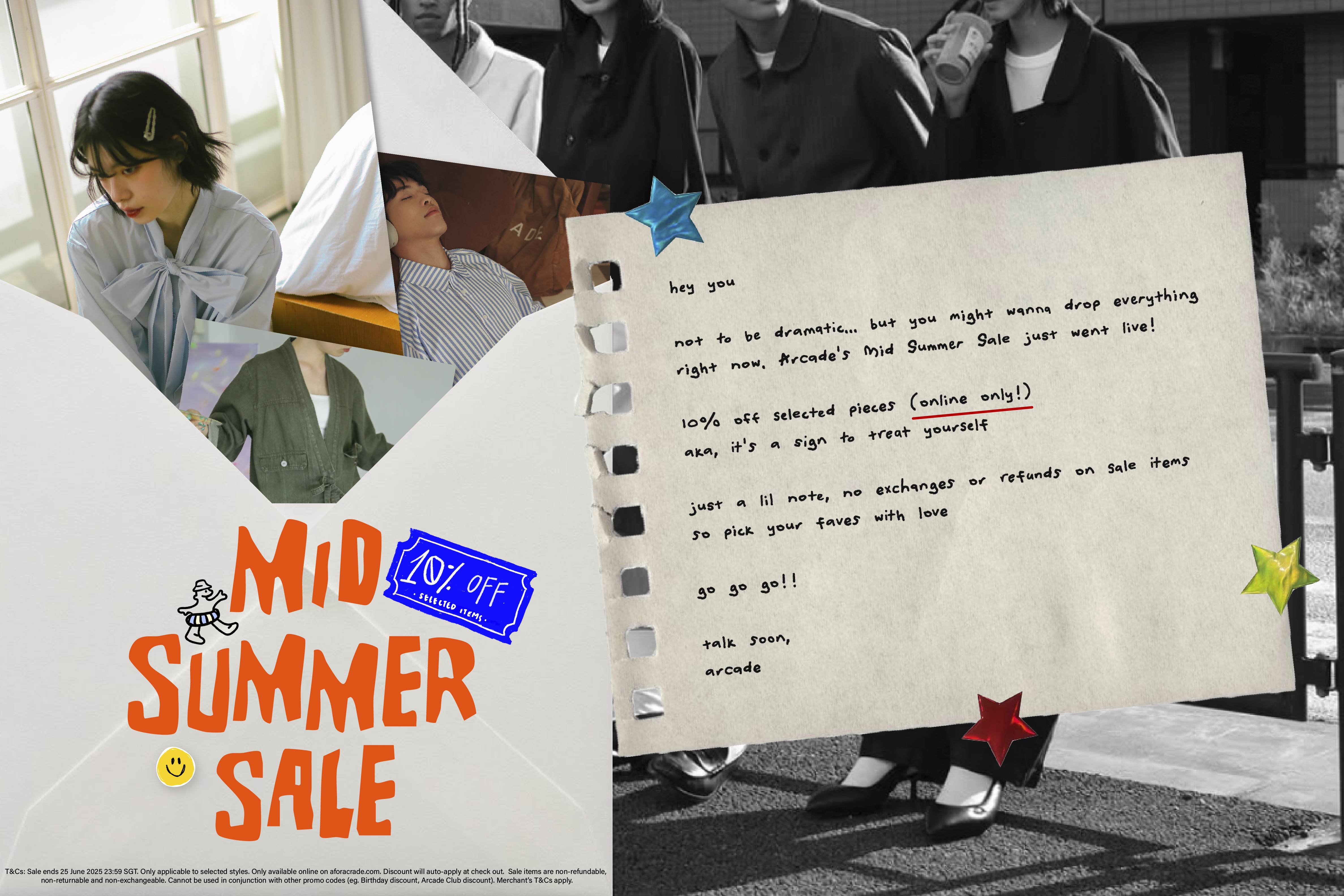 MID SUMMER SALE