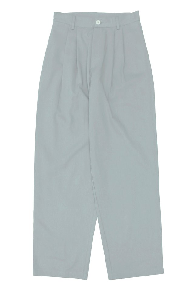 ARCADE X HIRO Y. WIDE-FIT TAPERED TROUSERS IN SKY