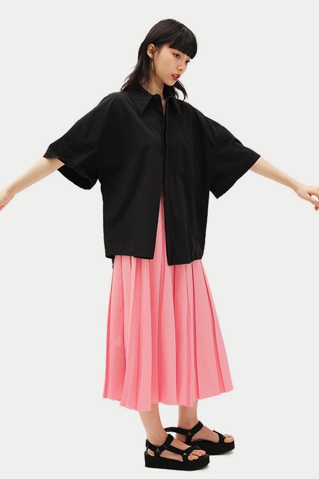 SEINA PLEATED SKIRT IN CANDY FLOSS