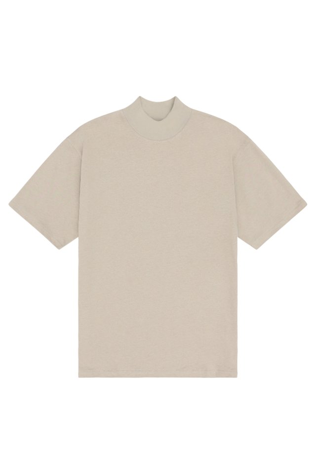 RALPH HIGH NECK TOP IN SAND