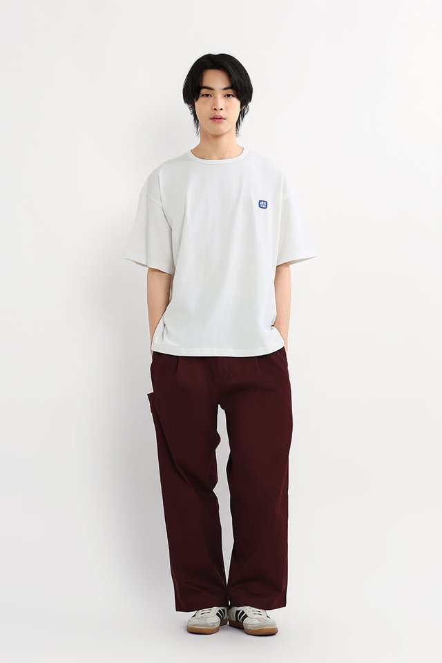 TAYLOR RELAXED-FIT CHINOS IN MAHOGANY