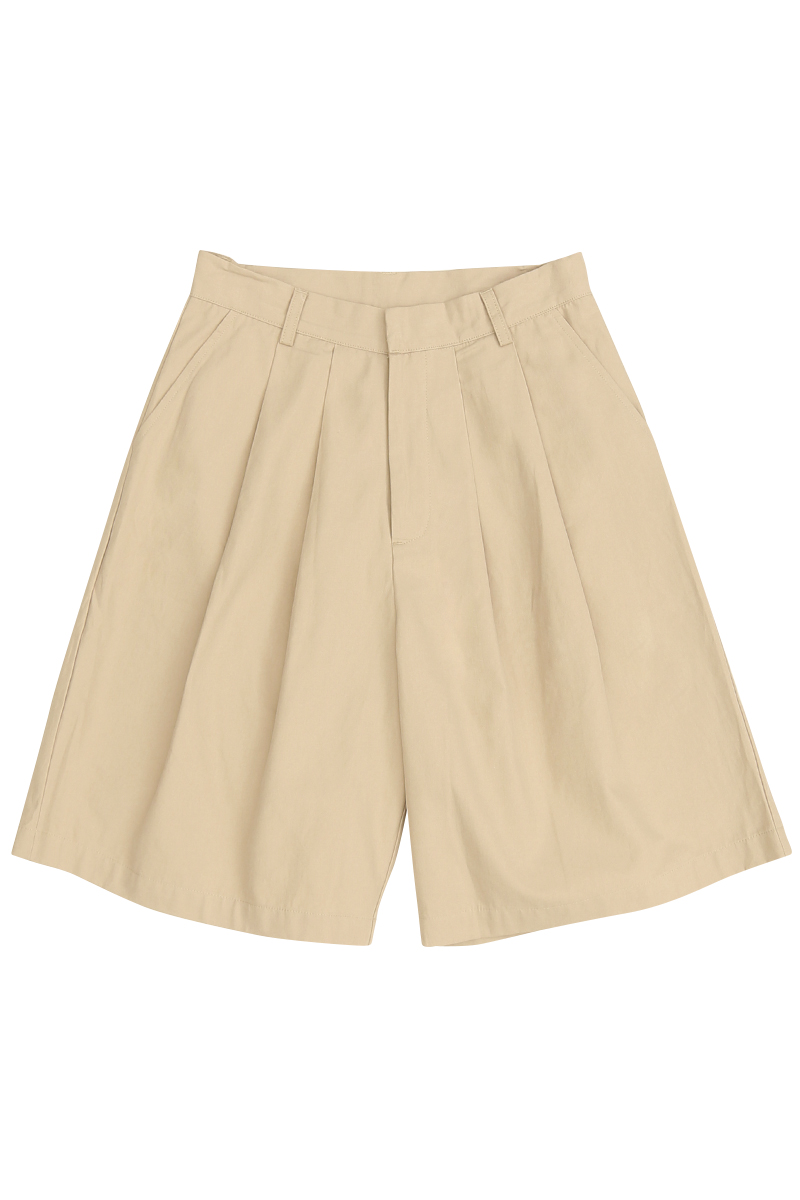 EDGAR PLEATED CULOTTES IN SAND