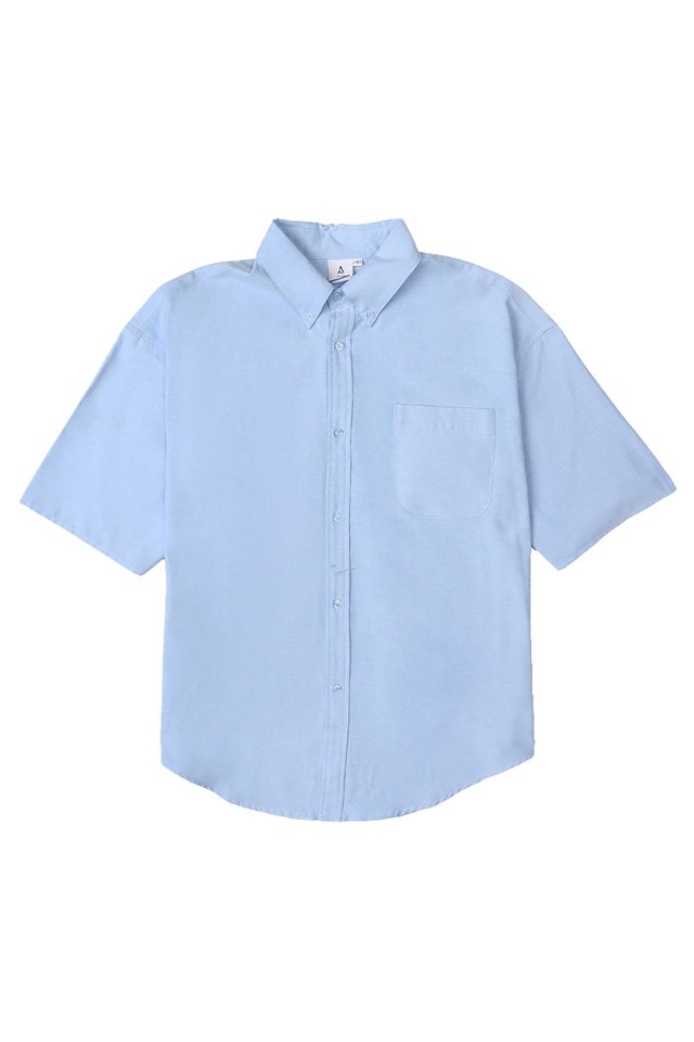 DAVIS OVERSIZED OXFORD SHIRT IN SKY