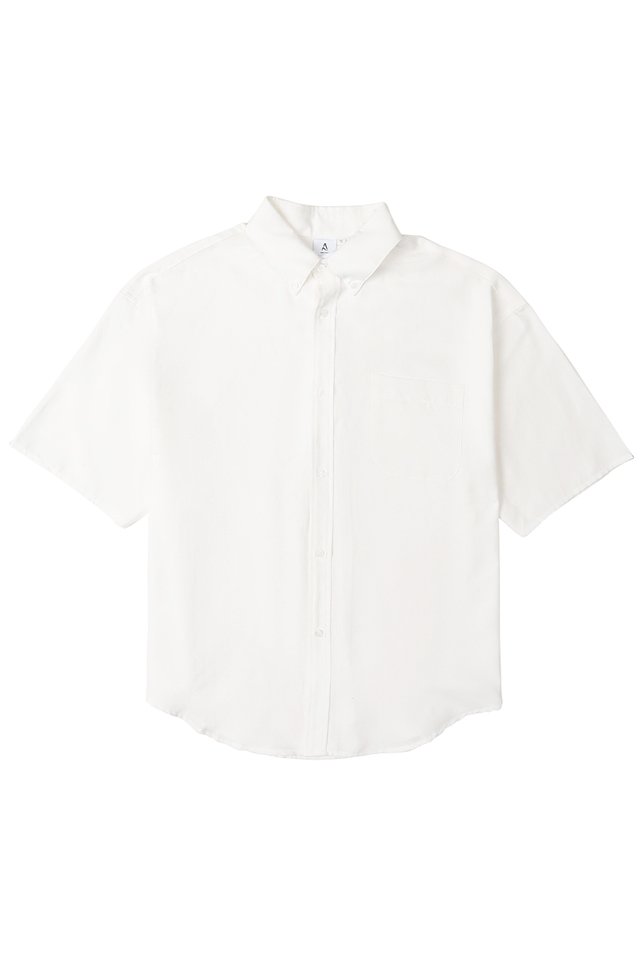 DAVIS OVERSIZED OXFORD SHIRT IN WHITE