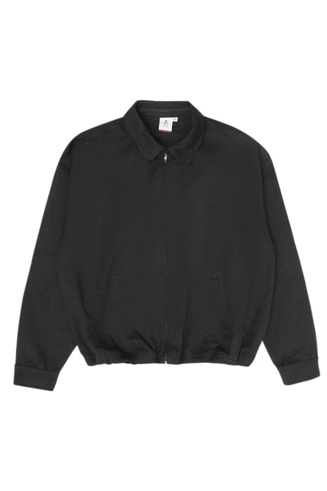 ASHER CROPPED BLOUSON IN BLACK