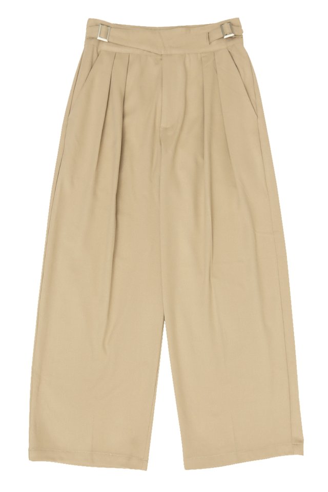 FINNICK STRAIGHT-FIT GURKHA TROUSERS IN SAND