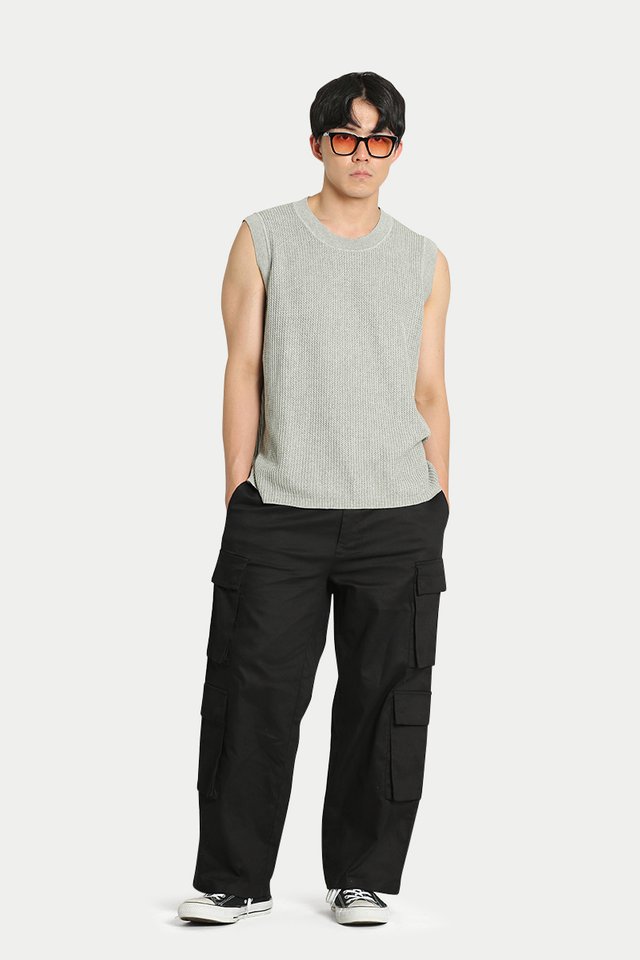 NICO KNITTED TANK TOP IN HEATHER