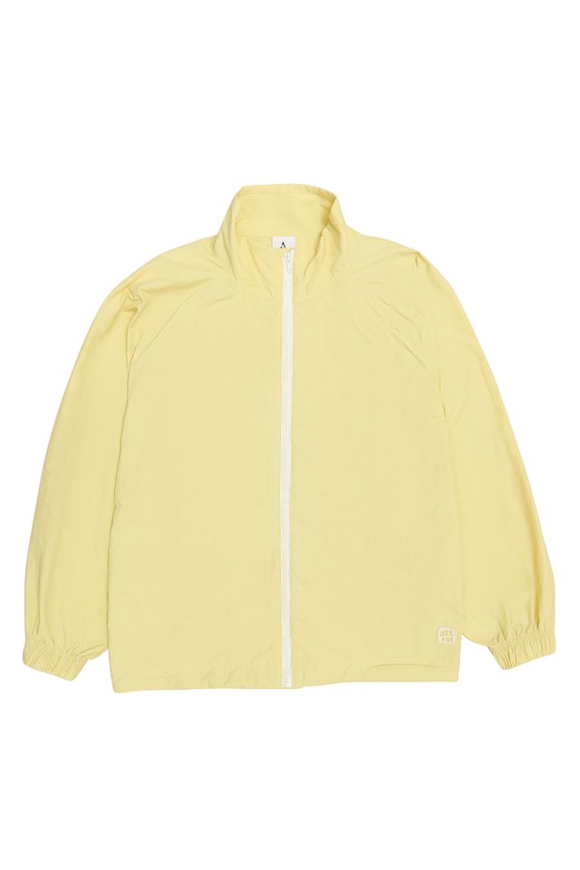 KAZE OVERSIZED WINDBREAKER IN BUTTER