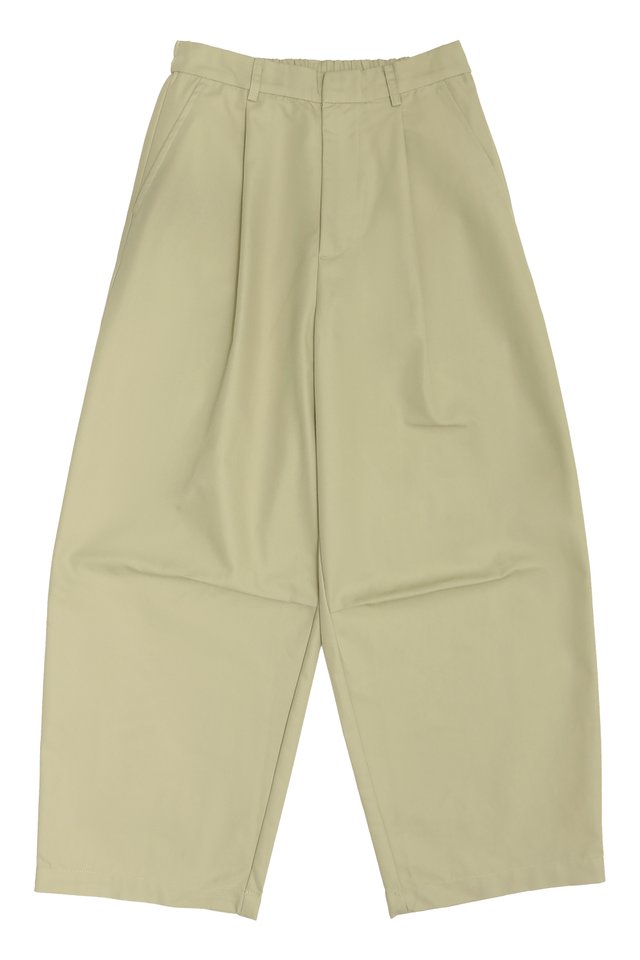 DANTE CURVE TROUSERS IN SAND