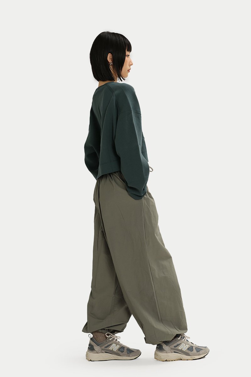 cotton cocoon pants