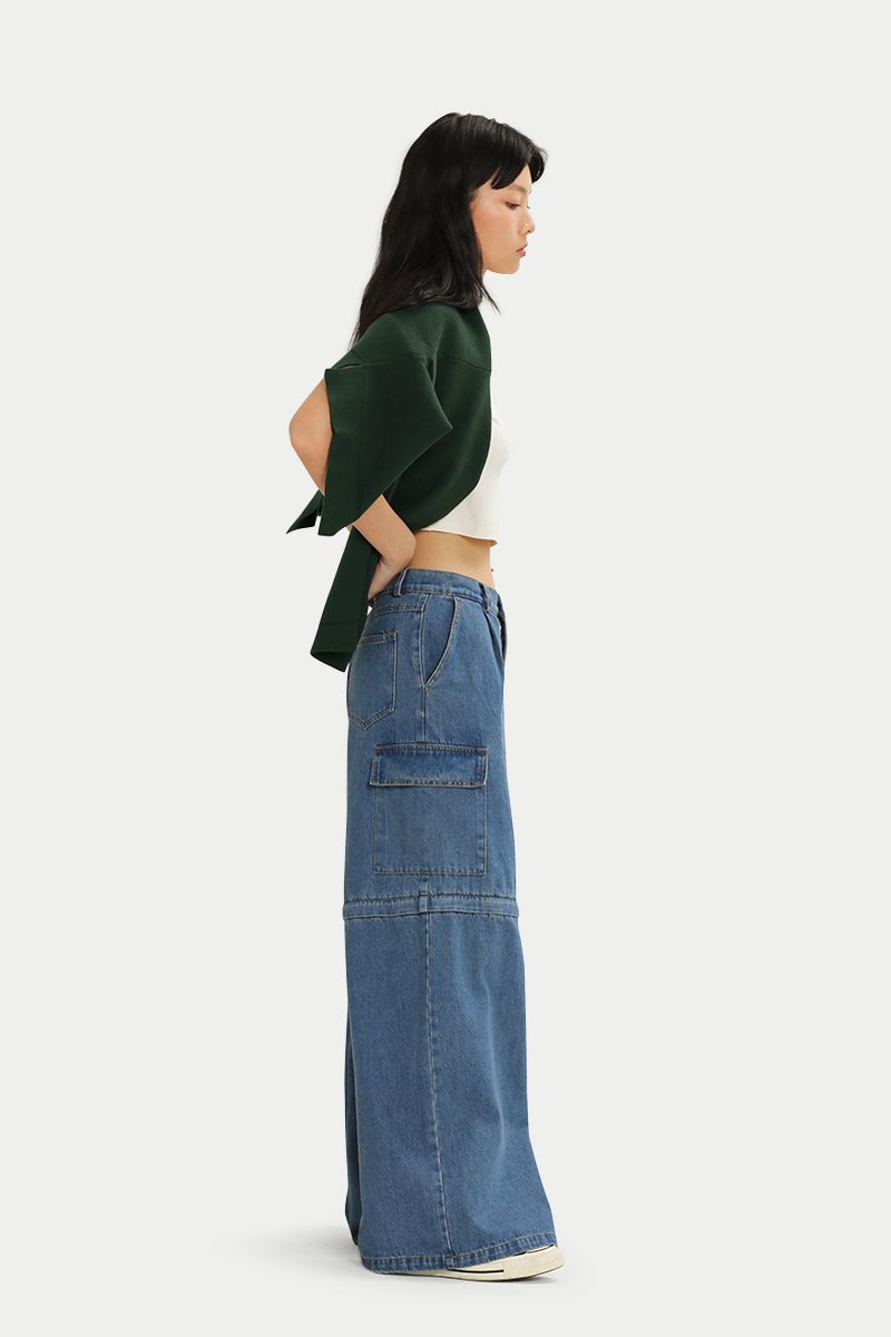 【MODERNIF】Rover Semi-Wide Denim Pants MODERN DENIM TROUSERS WIDE CUT – SUGARHILL TOKYO