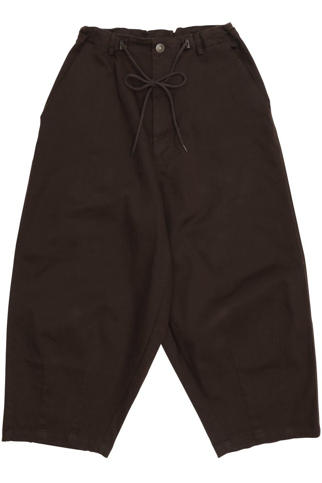 ARCADE X NATHANIELFONG BALLOON TROUSERS IN CHOCOLATE