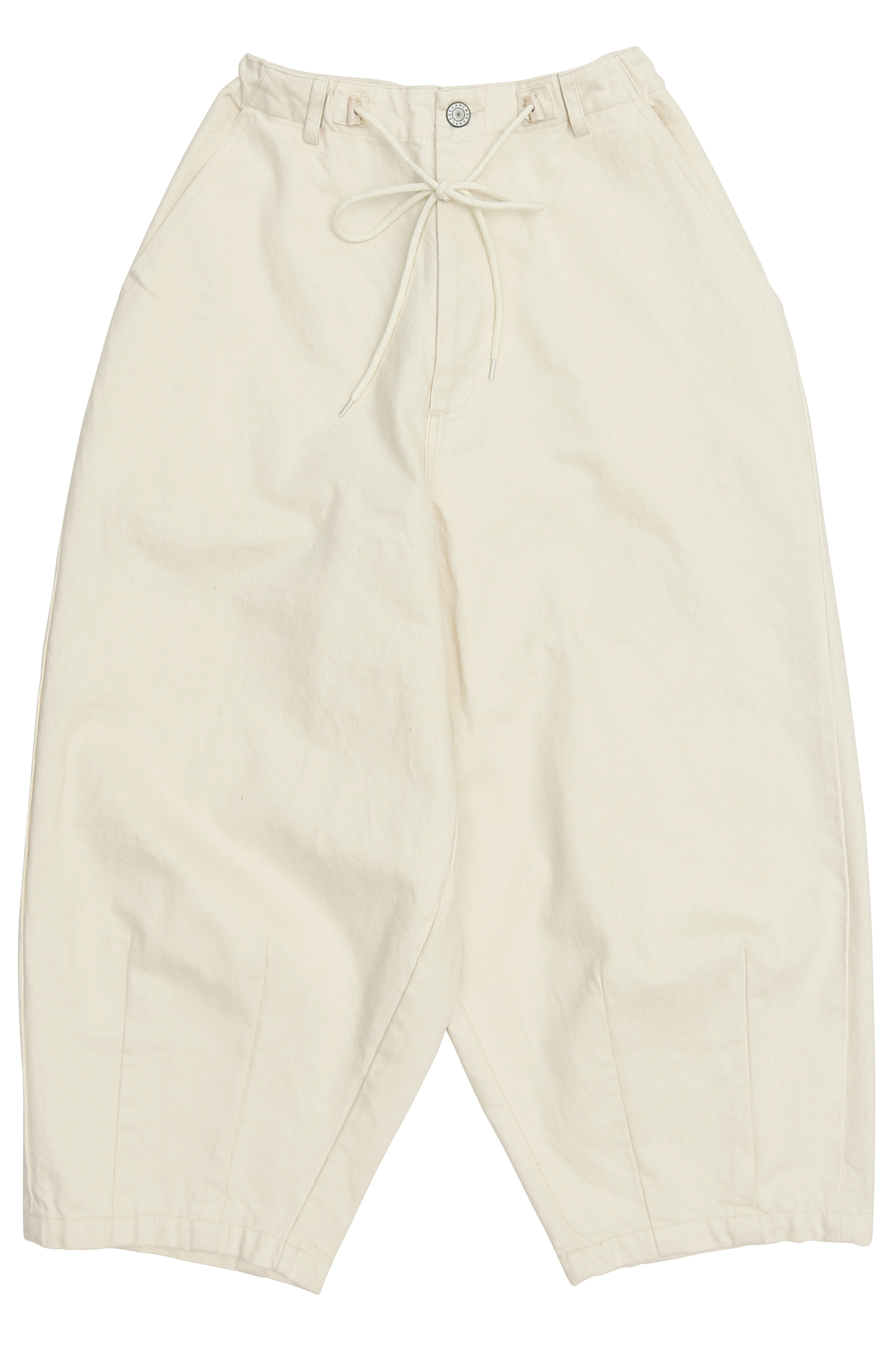 ARCADE X NATHANIELFONG BALLOON TROUSERS IN ECRU