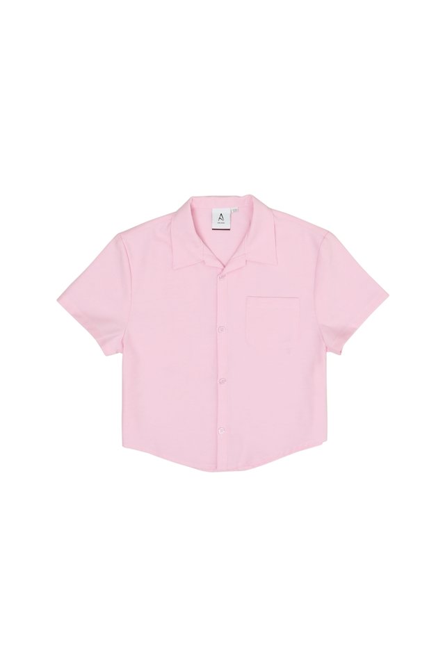 REX MINI OXFORD SHIRT IN PINK