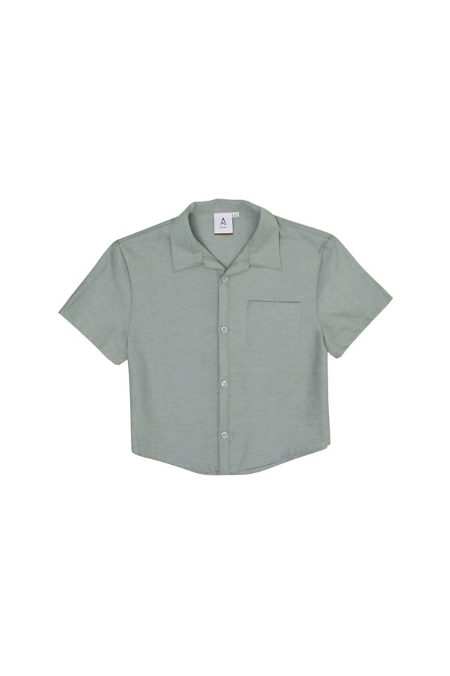 REX MINI OXFORD SHIRT IN OLIVE