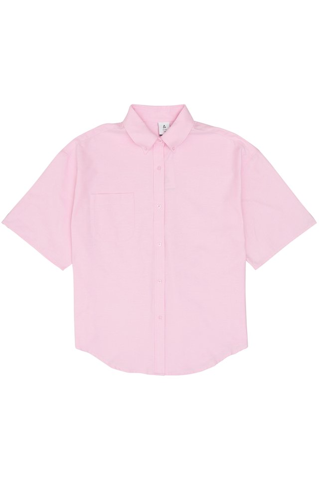 DAVIS OVERSIZED OXFORD SHIRT IN PINK