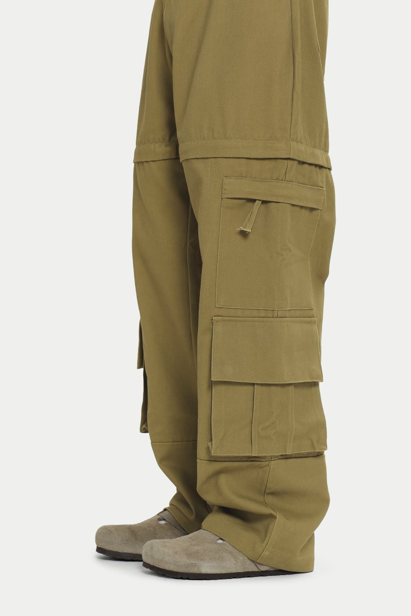【KISHIDAMIKI】convertible trousers edric_convertible_cargo_trouse