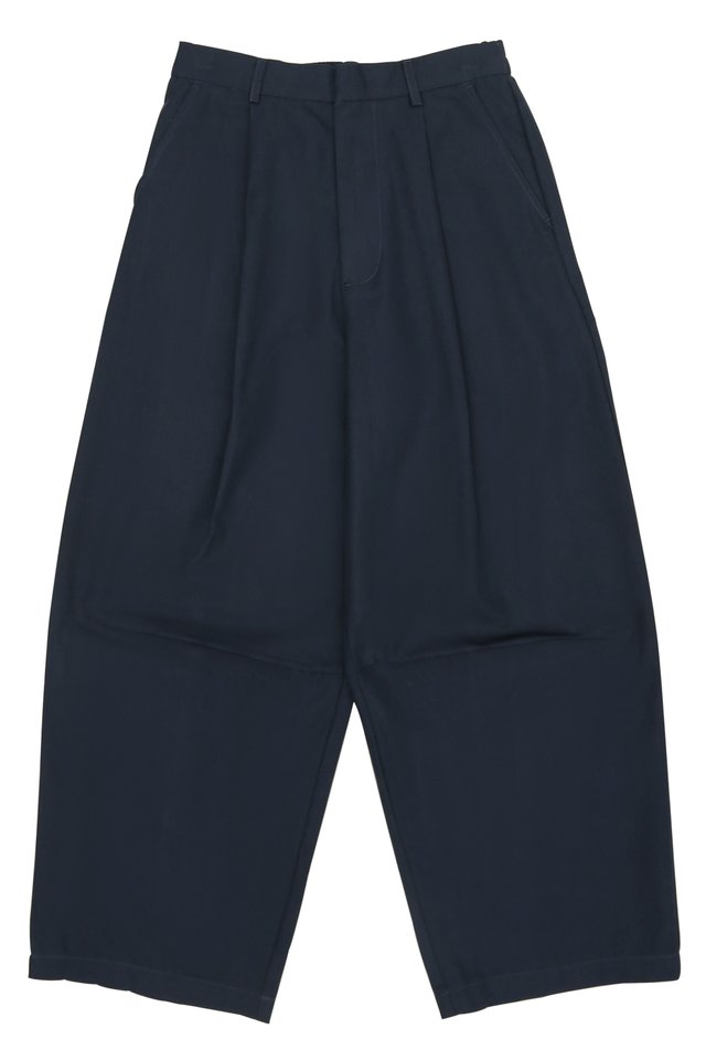 DANTE CURVE TROUSERS IN NAVY