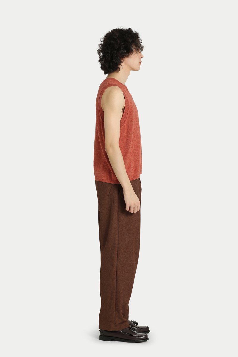 HOLMES TAPERED-FIT GURKHA TROUSERS IN COCOA