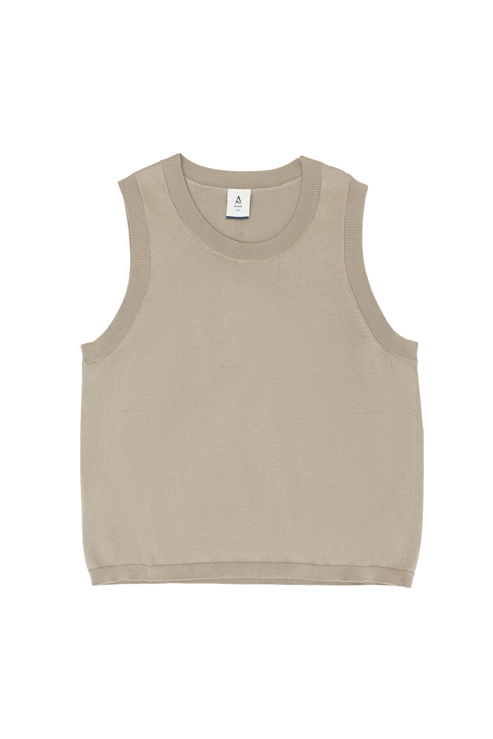 MISHA KNITTED TANK TOP IN SAND