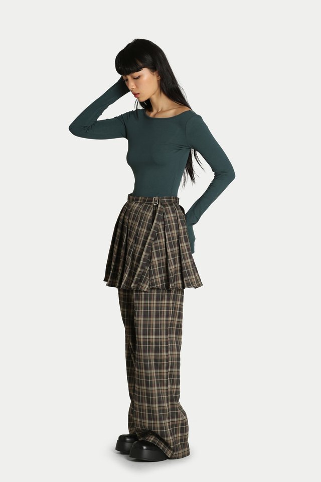DIONE LONG LINE U-BACK TOP IN RIVER