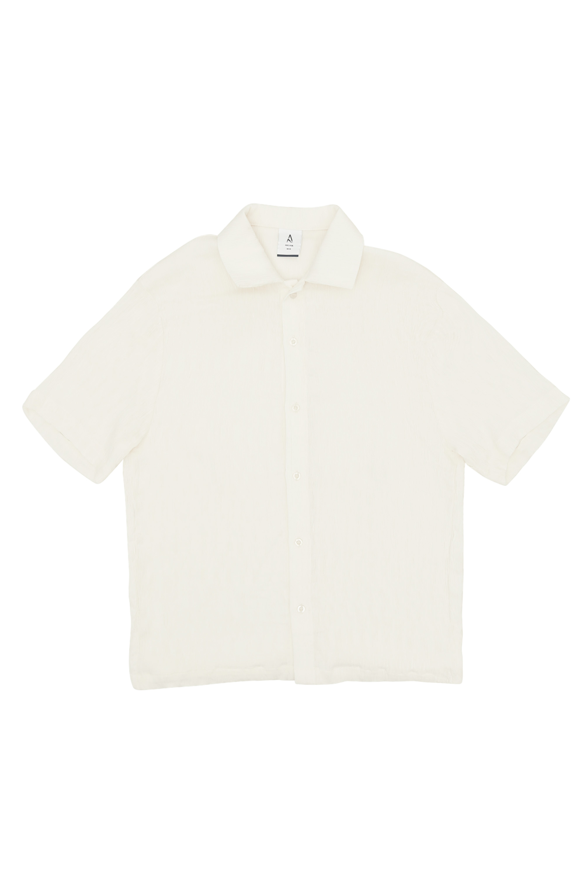 DEWEY &quot;STRIATED&quot; SHIRT IN IVORY