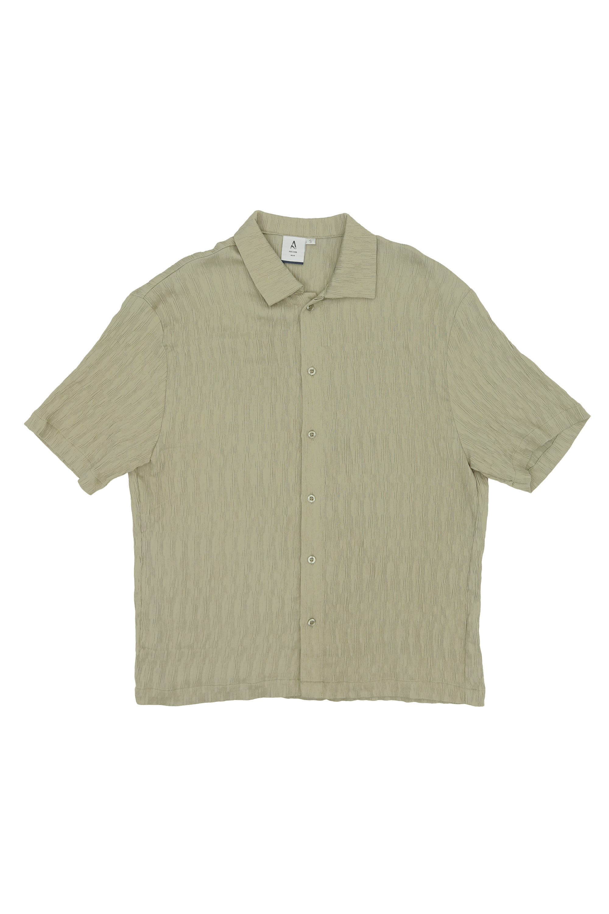 DEWEY &quot;STRIATED&quot; SHIRT IN SAGE