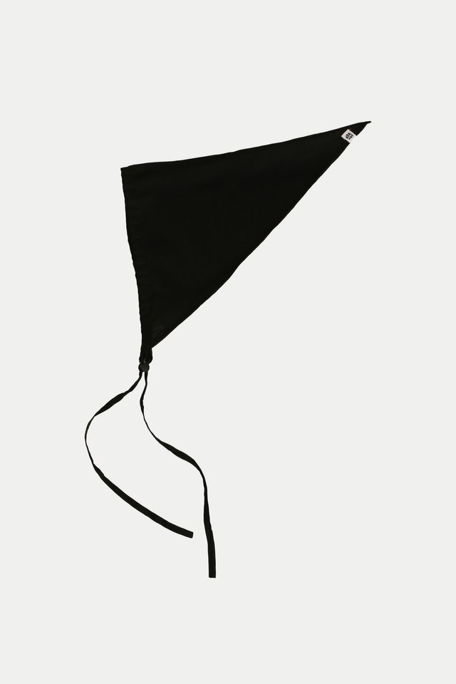 ROSALIE ADJUSTABLE HEAD SCARF IN BLACK