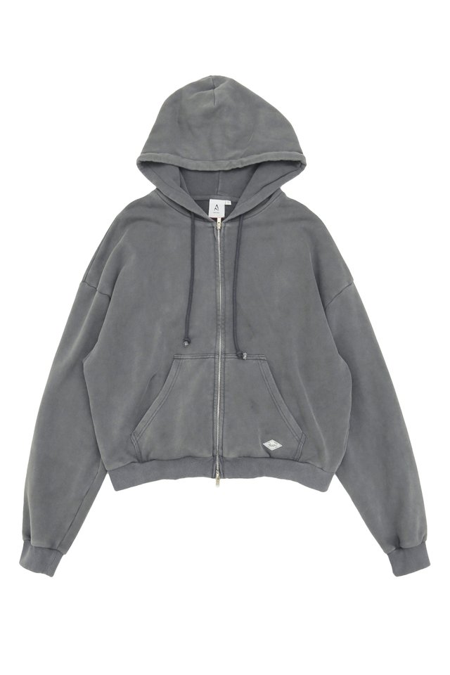 PABLO BOXY-FIT HOODIE IN STEEL