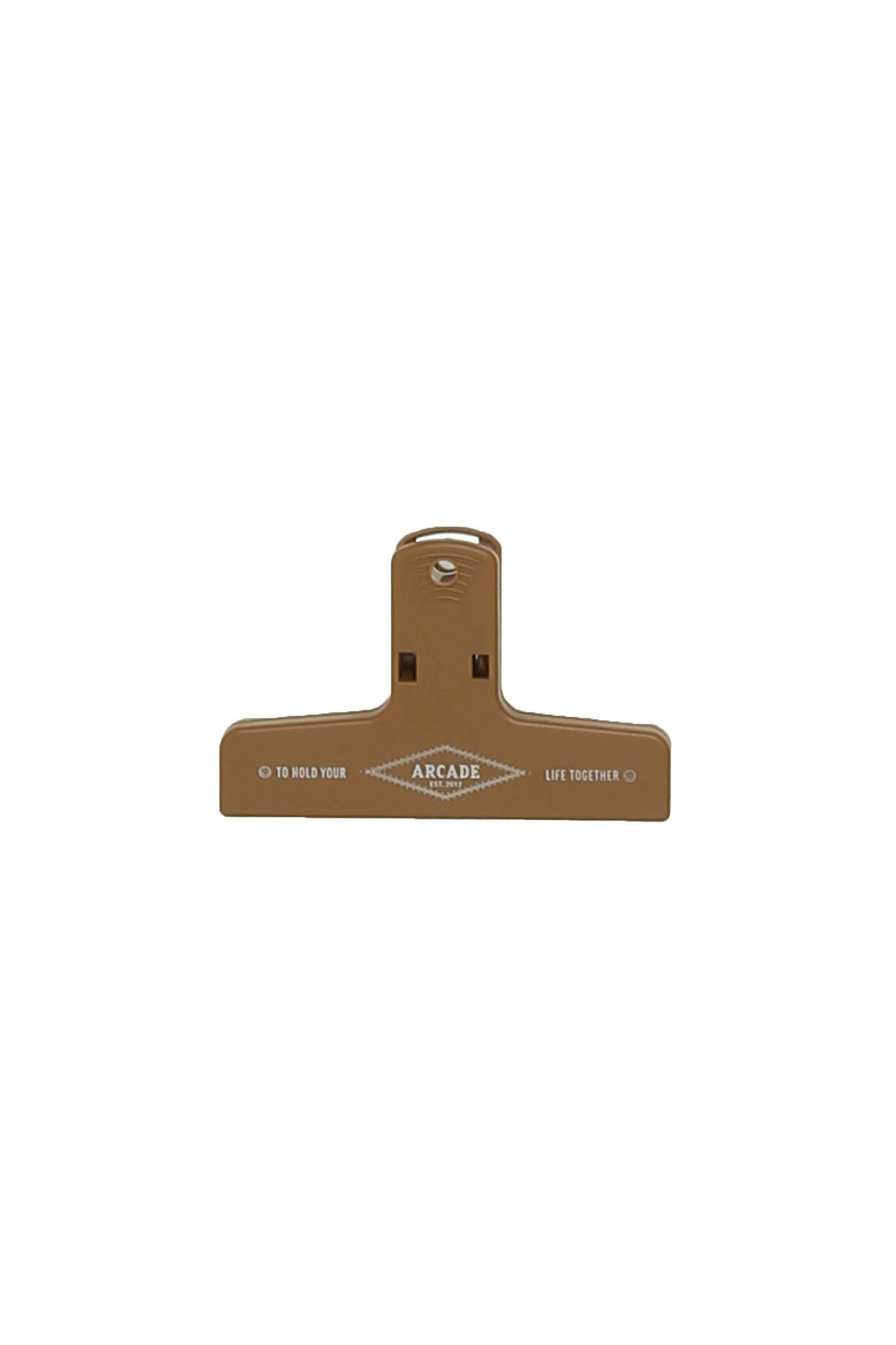 ARCADE PAPER CLIP IN BROWN