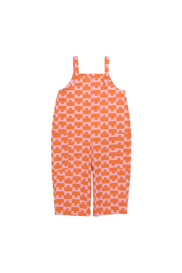 KIYO “JIGGY" JUMPER IN ORANGE/PINK