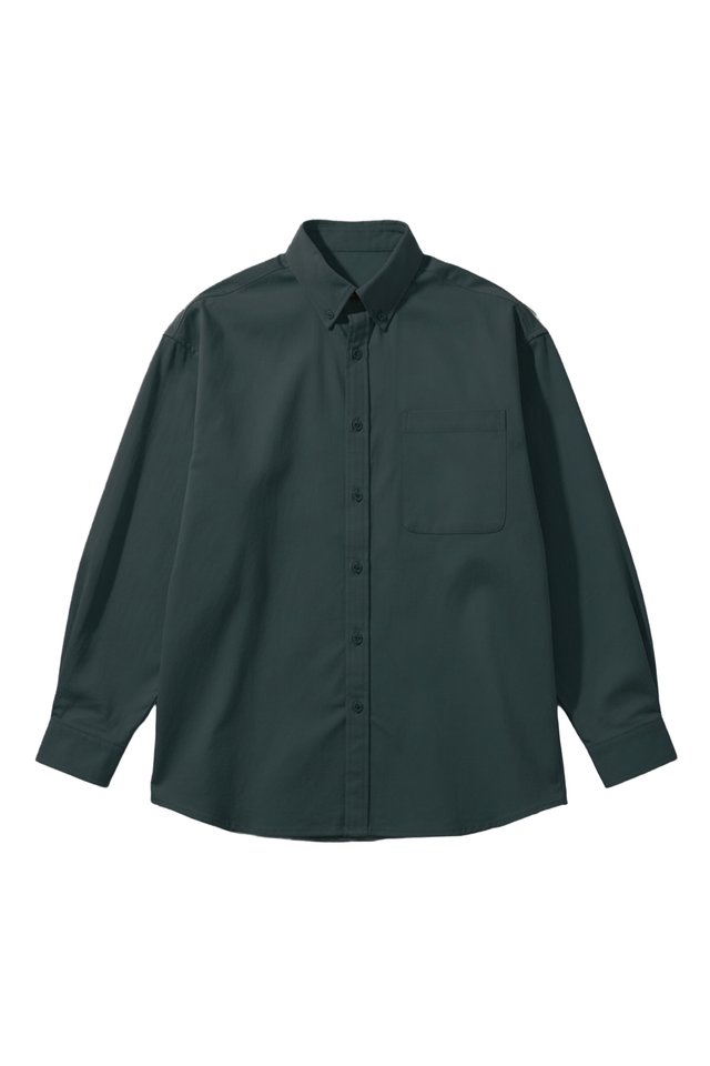 THIERRY OVERSIZED SHIRT IN TEAL