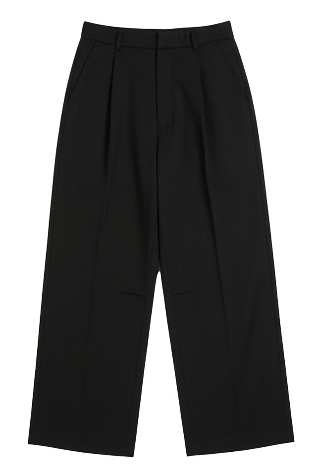 DANTE CURVE TROUSERS IN BLACK