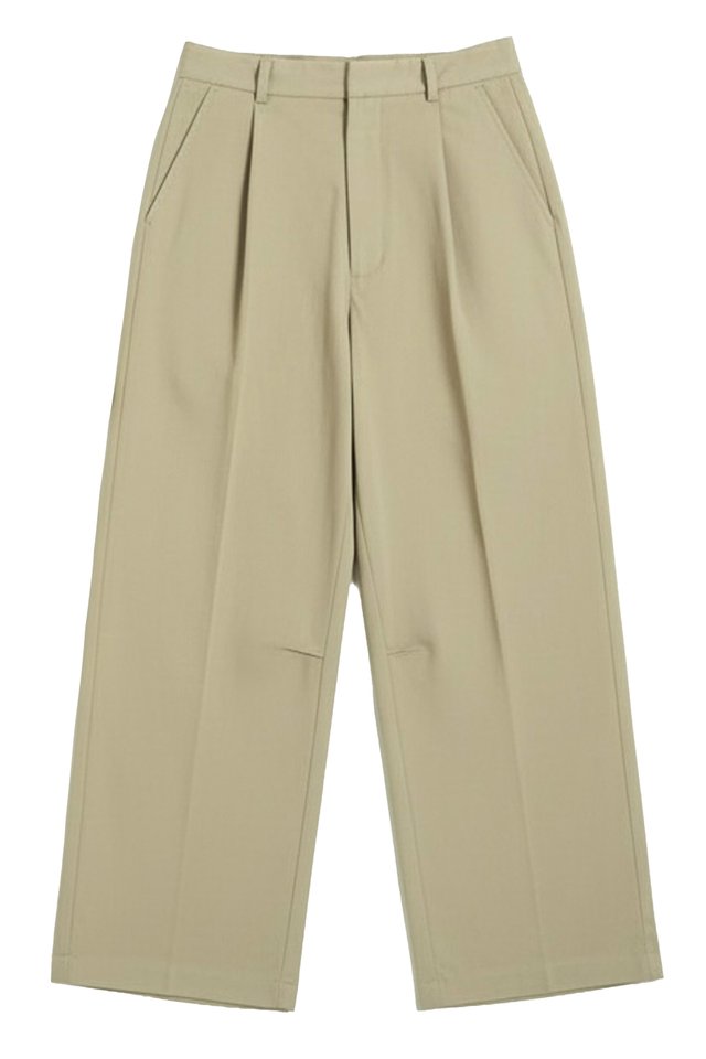 DANTE CURVE TROUSERS IN CONCRETE