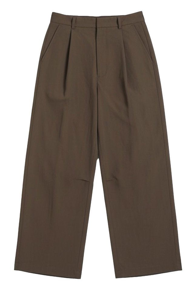 DANTE CURVE TROUSERS IN WALNUT