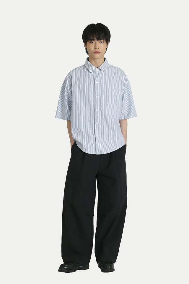 DANTE CURVE TROUSERS IN BLACK