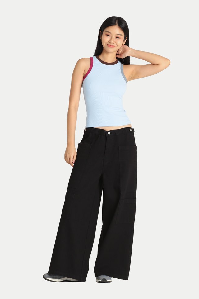 YUNA COLOURBLOCK TANK IN SKY