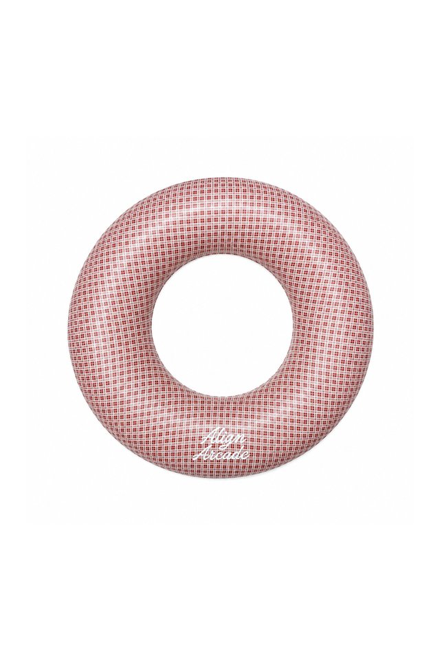 ARCADE X ALIGN INFLATABLE POOL FLOAT IN VINTAGE RED PLAID