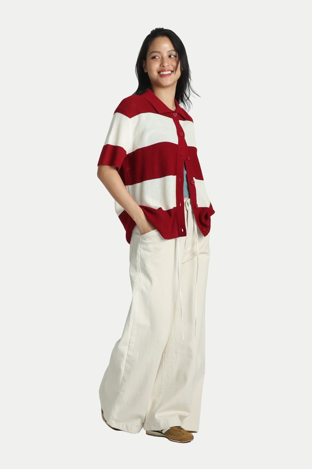 ARCADE X ALIGN KALENA DENIM FLARE JEANS IN ECRU