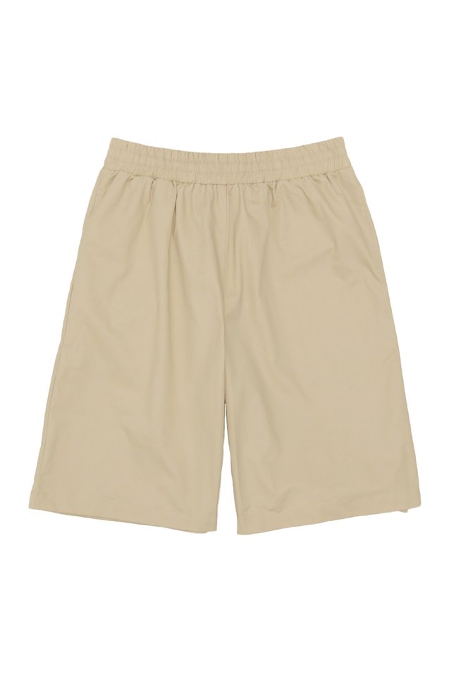BENNY LOOSE-FIT DRAWSTRING SHORTS IN SAND