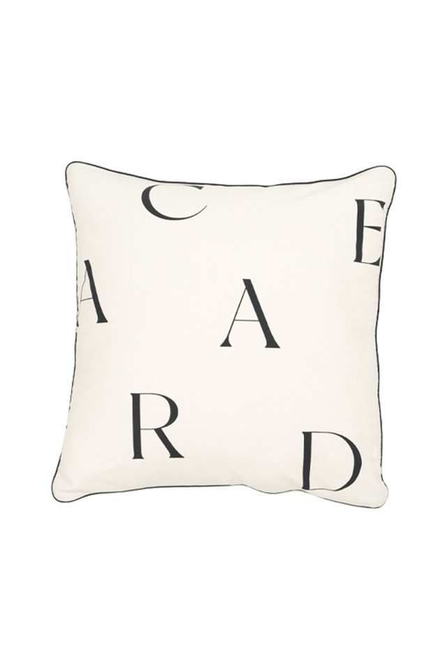 ARCADE 10TH YEAR PILLOW CASE IN OFF WHITE CANVAS 