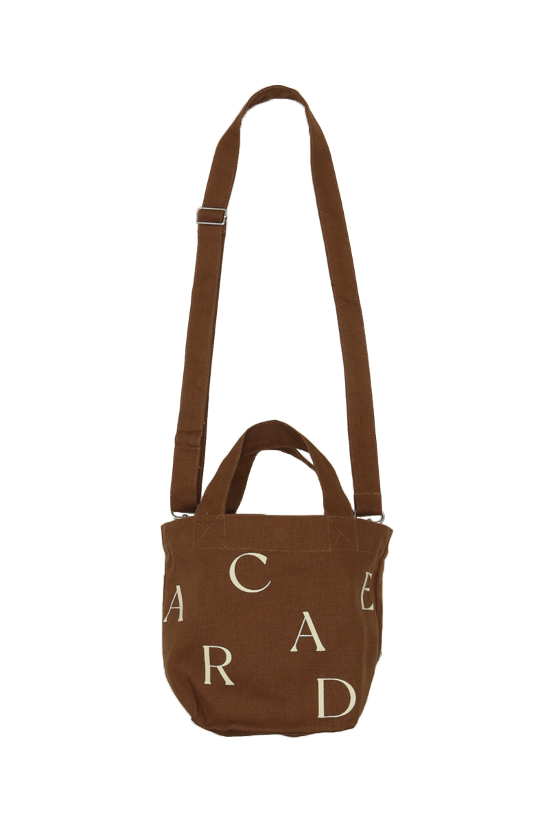 ARCADE MINI SLING TOTE IN CHOCOLATE